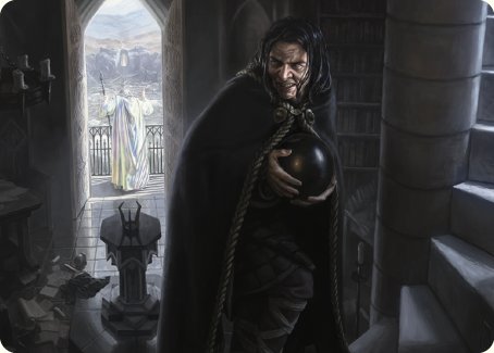 Grima, Saruman's Footman Art Card [The Lord of the Rings: Tales of Middle-earth Art Series] | Dragon's Lair Comics and Fantasy Houston TX
