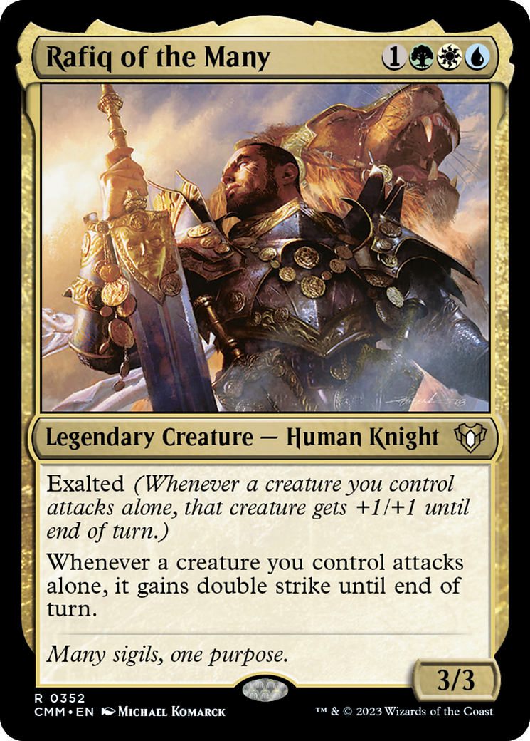 Rafiq of the Many [Commander Masters] | Dragon's Lair Comics and Fantasy Houston TX