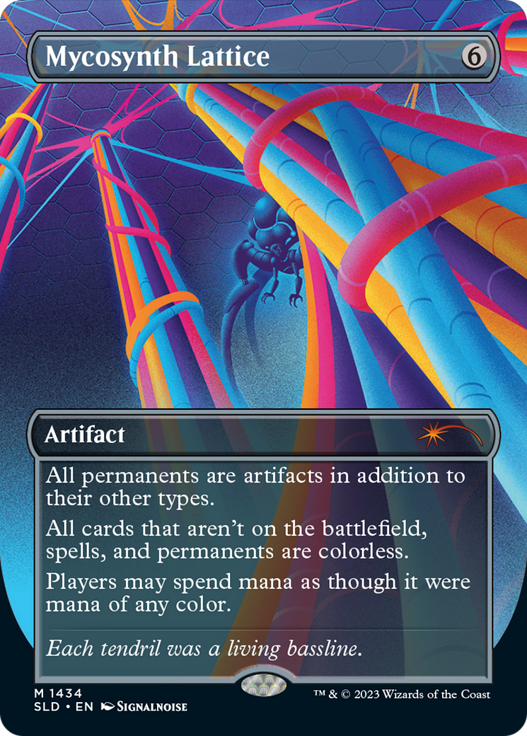 Mycosynth Lattice (Rainbow Foil) [Secret Lair Drop Series] | Dragon's Lair Comics and Fantasy Houston TX