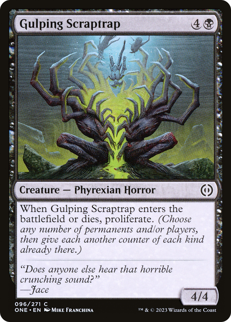 Gulping Scraptrap [Phyrexia: All Will Be One] | Dragon's Lair Comics and Fantasy Houston TX