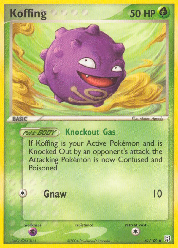 Koffing (61/109) [EX: Team Rocket Returns] | Dragon's Lair Comics and Fantasy Houston TX
