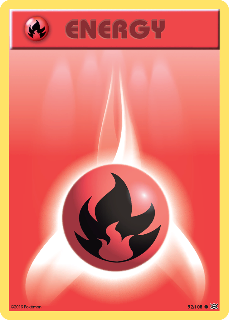 Fire Energy (92/108) [XY: Evolutions] | Dragon's Lair Comics and Fantasy Houston TX