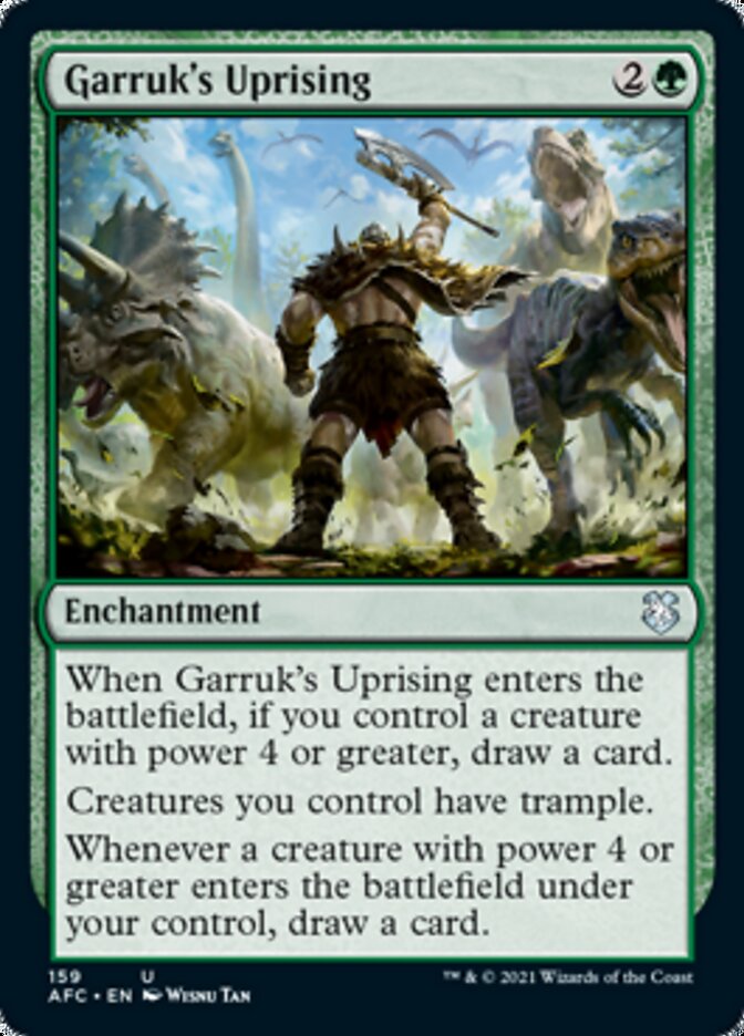 Garruk's Uprising [Dungeons & Dragons: Adventures in the Forgotten Realms Commander] | Dragon's Lair Comics and Fantasy Houston TX