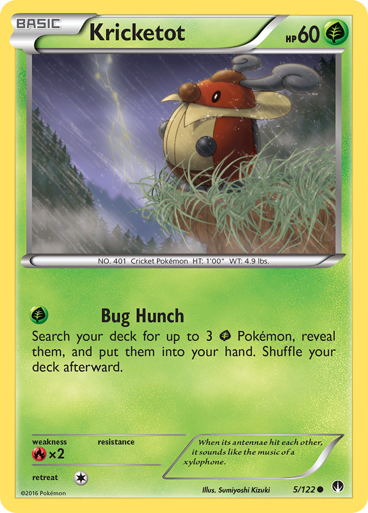 Kricketot (5/122) [XY: BREAKpoint] | Dragon's Lair Comics and Fantasy Houston TX
