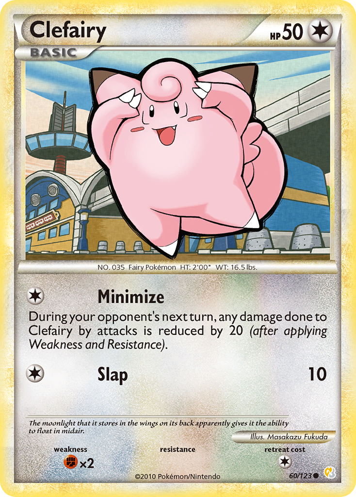 Clefairy (60/123) [HeartGold & SoulSilver: Base Set] | Dragon's Lair Comics and Fantasy Houston TX