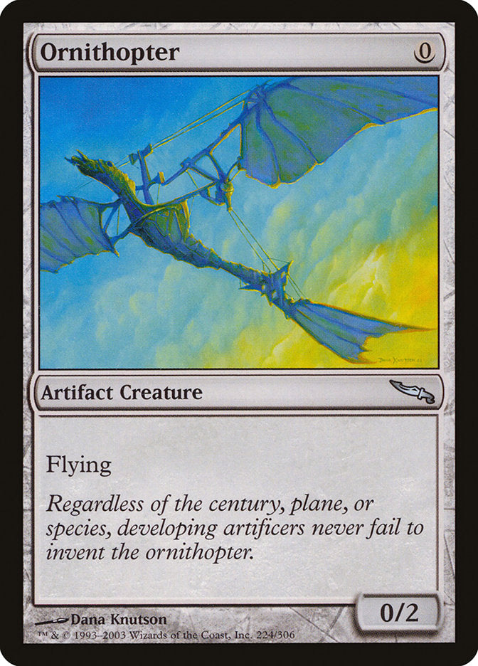 Ornithopter [Mirrodin] | Dragon's Lair Comics and Fantasy Houston TX