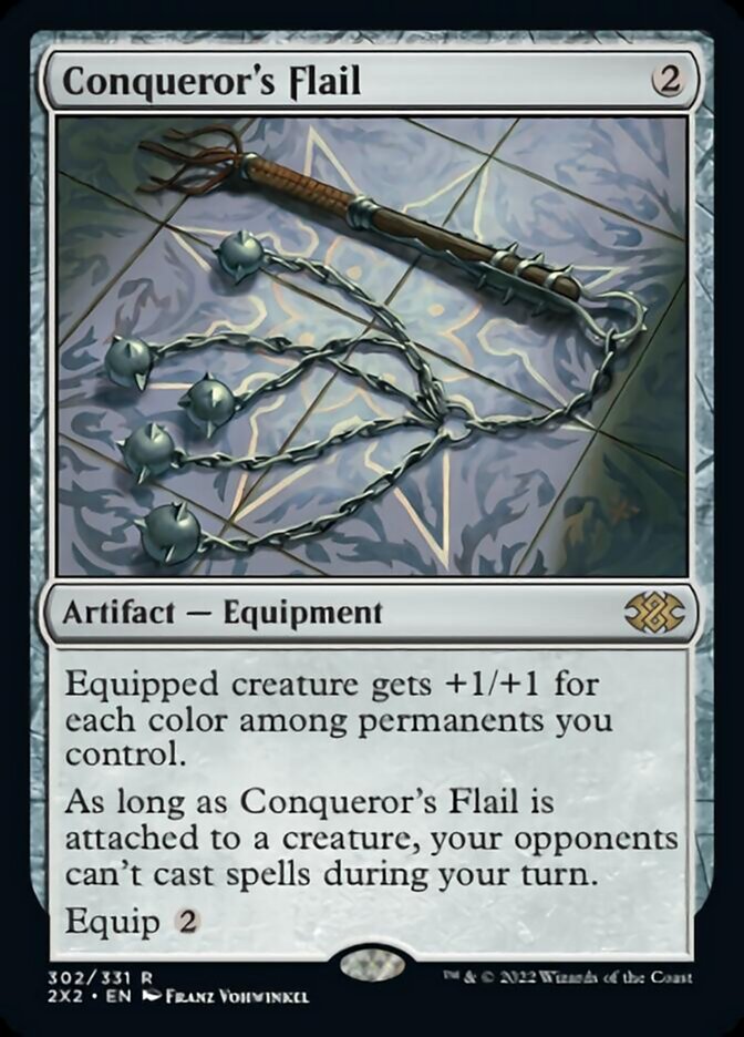 Conqueror's Flail [Double Masters 2022] | Dragon's Lair Comics and Fantasy Houston TX