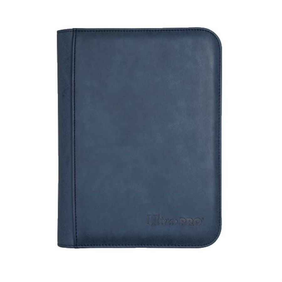 Ultra Pro Suede Collection 4 Pocket Zippered Pro-Binder - Sapphire | Dragon's Lair Comics and Fantasy Houston TX