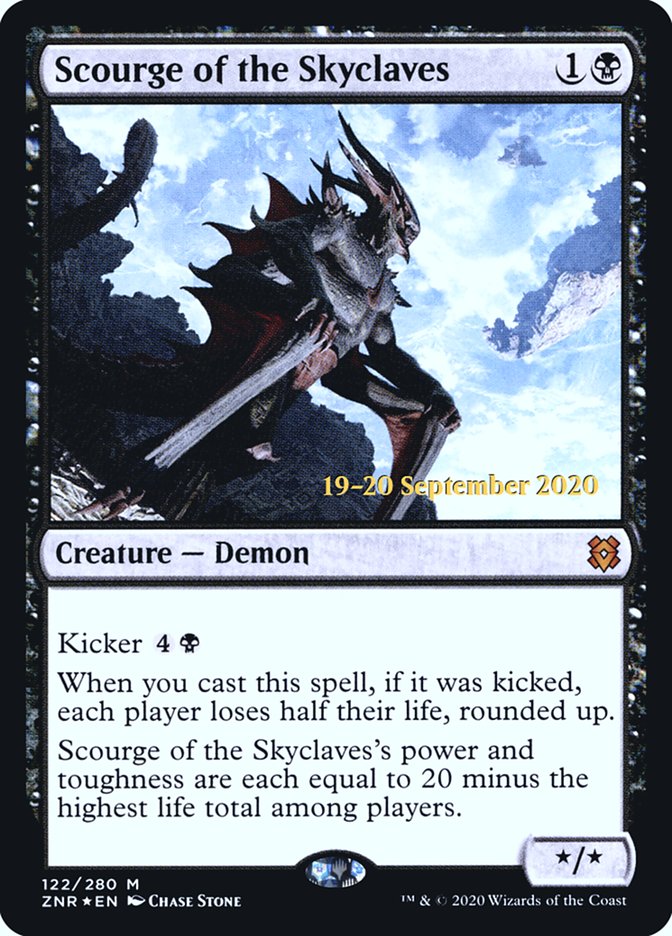 Scourge of the Skyclaves [Zendikar Rising Prerelease Promos] | Dragon's Lair Comics and Fantasy Houston TX