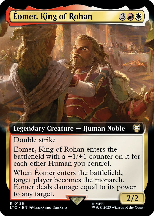 Eomer, King of Rohan (Extended Art) [The Lord of the Rings: Tales of Middle-Earth Commander] | Dragon's Lair Comics and Fantasy Houston TX