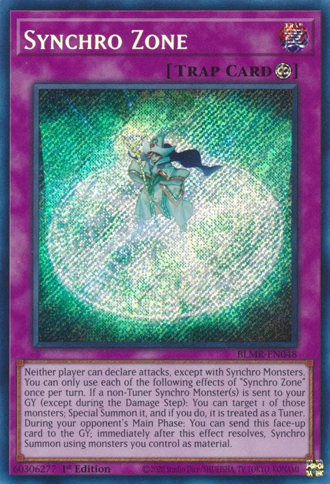 Synchro Zone [BLMR-EN048] Secret Rare | Dragon's Lair Comics and Fantasy Houston TX