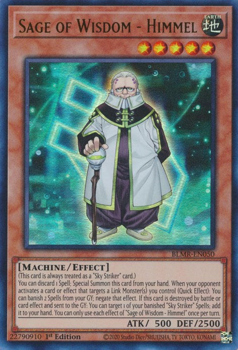 Sage of Wisdom - Himmel [BLMR-EN050] Ultra Rare | Dragon's Lair Comics and Fantasy Houston TX