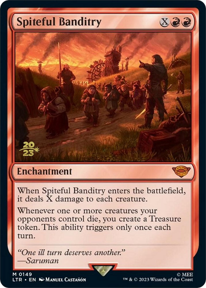 Spiteful Banditry [The Lord of the Rings: Tales of Middle-Earth Prerelease Promos] | Dragon's Lair Comics and Fantasy Houston TX