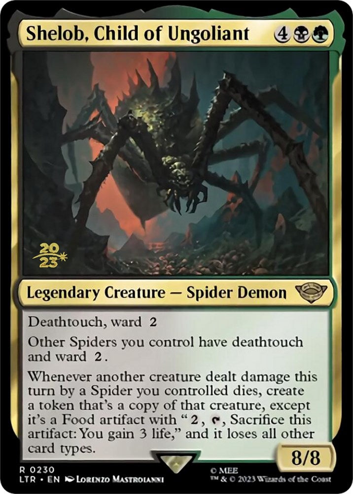 Shelob, Child of Ungoliant [The Lord of the Rings: Tales of Middle-Earth Prerelease Promos] | Dragon's Lair Comics and Fantasy Houston TX