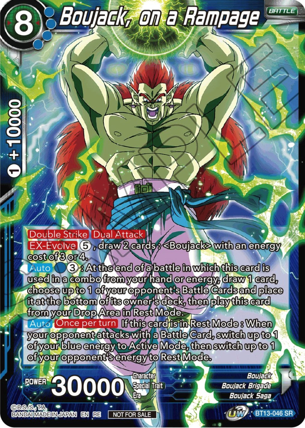Boujack, On a Rampage (Championship Selection Pack 2023 Vol.2) (Silver Foil) (BT13-046) [Tournament Promotion Cards] | Dragon's Lair Comics and Fantasy Houston TX