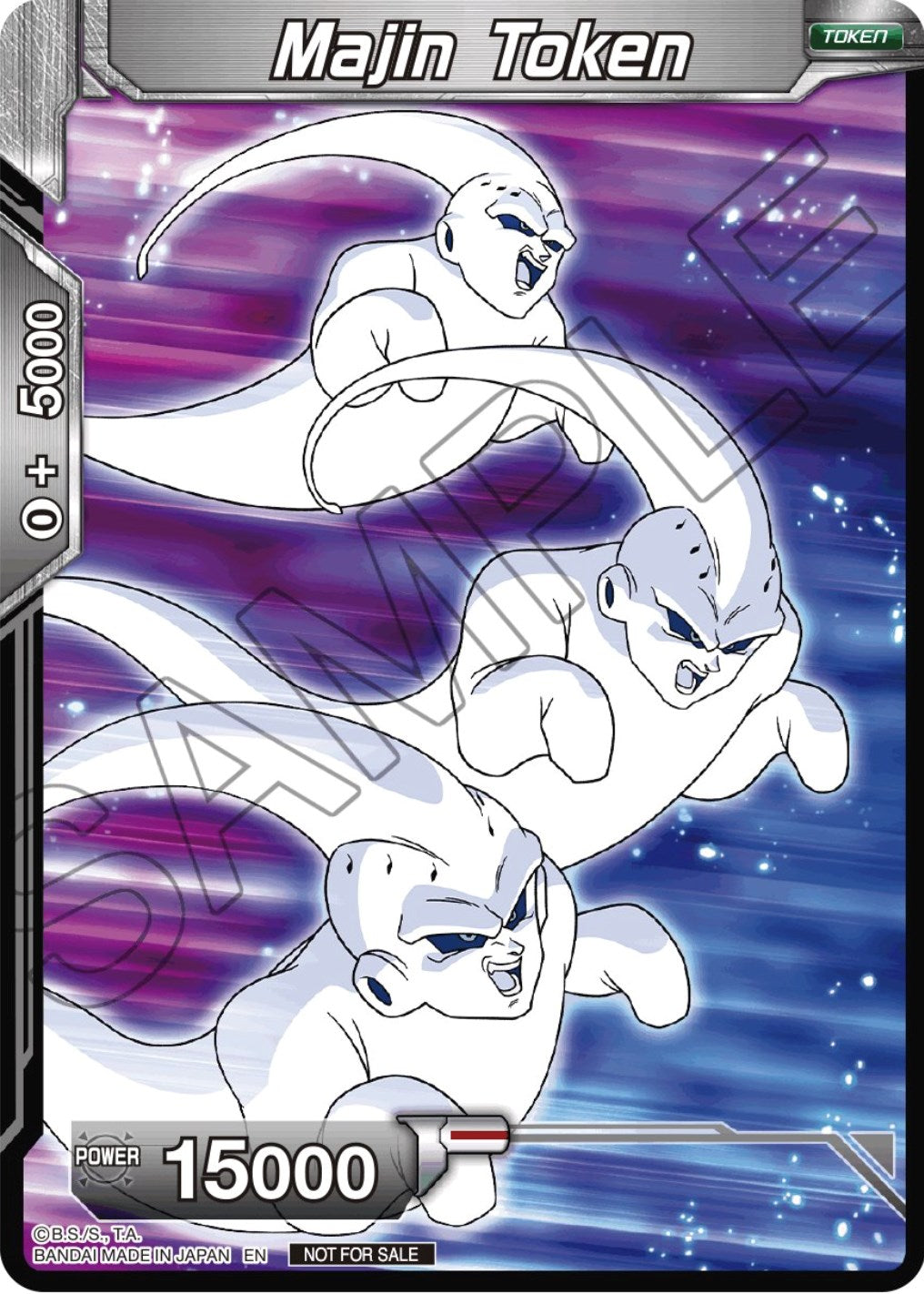 Majin Token (Championship Token Card Pack 2023 Vol.1) (Silver Foil) [Tournament Promotion Cards] | Dragon's Lair Comics and Fantasy Houston TX