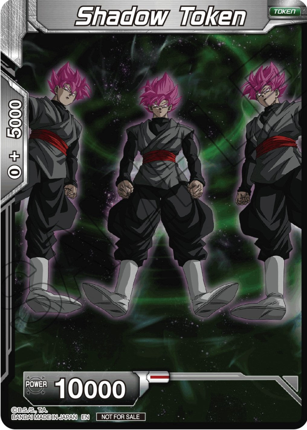 Shadow Token (Championship Token Card Pack 2023 Vol.1) (Silver Foil) [Tournament Promotion Cards] | Dragon's Lair Comics and Fantasy Houston TX