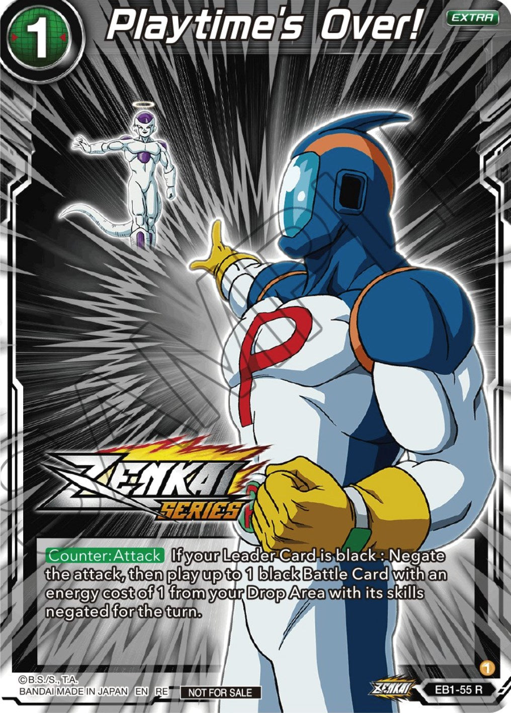 Playtime's Over! (Event Pack 12) (EB1-55) [Tournament Promotion Cards] | Dragon's Lair Comics and Fantasy Houston TX