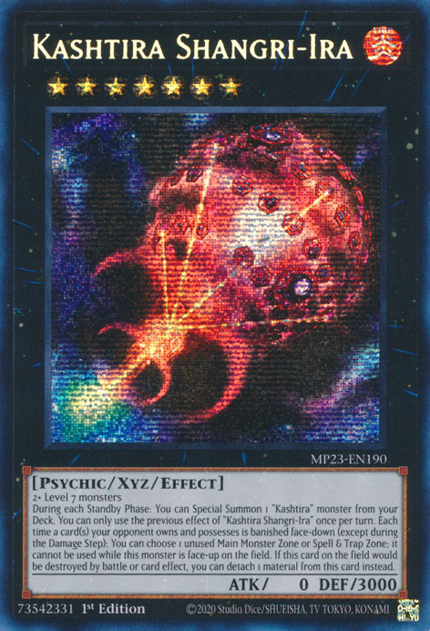Kashtira Shangri-Ira [MP23-EN190] Prismatic Secret Rare | Dragon's Lair Comics and Fantasy Houston TX