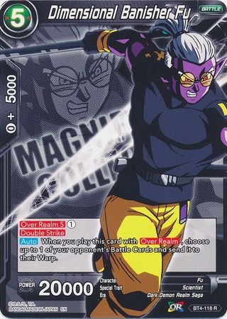 Dimensional Banisher Fu (BT4-118) [Magnificent Collection Forsaken Warrior] | Dragon's Lair Comics and Fantasy Houston TX