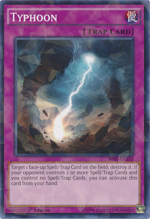 Typhoon [BP03-EN235] Shatterfoil Rare | Dragon's Lair Comics and Fantasy Houston TX