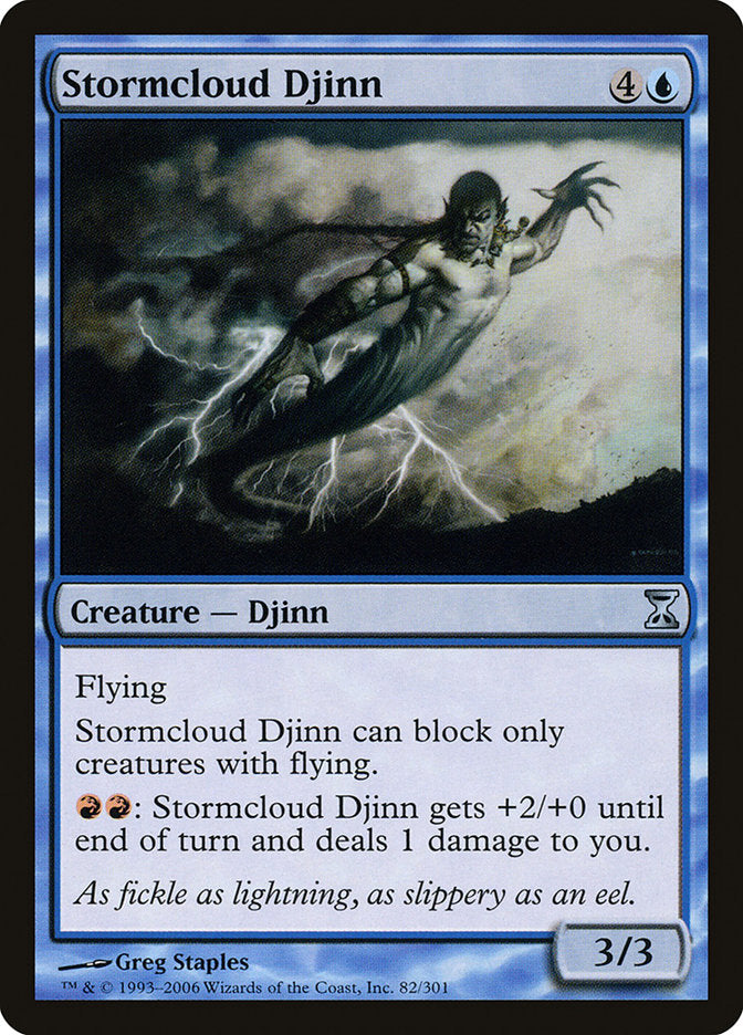 Stormcloud Djinn [Time Spiral] | Dragon's Lair Comics and Fantasy Houston TX