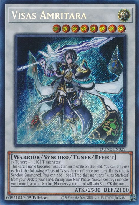 Visas Amritara [DUNE-EN039] Secret Rare | Dragon's Lair Comics and Fantasy Houston TX