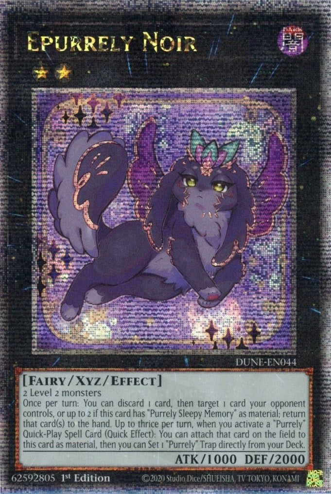 Epurrely Noir [DUNE-EN044] Quarter Century Secret Rare | Dragon's Lair Comics and Fantasy Houston TX