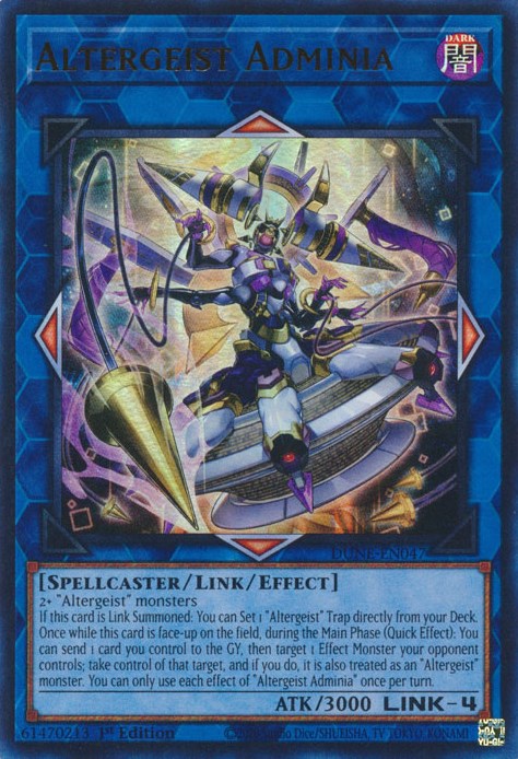 Altergeist Adminia [DUNE-EN047] Ultra Rare | Dragon's Lair Comics and Fantasy Houston TX