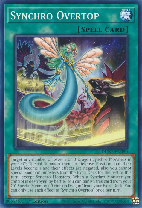 Synchro Overtop [DUNE-EN050] Common | Dragon's Lair Comics and Fantasy Houston TX