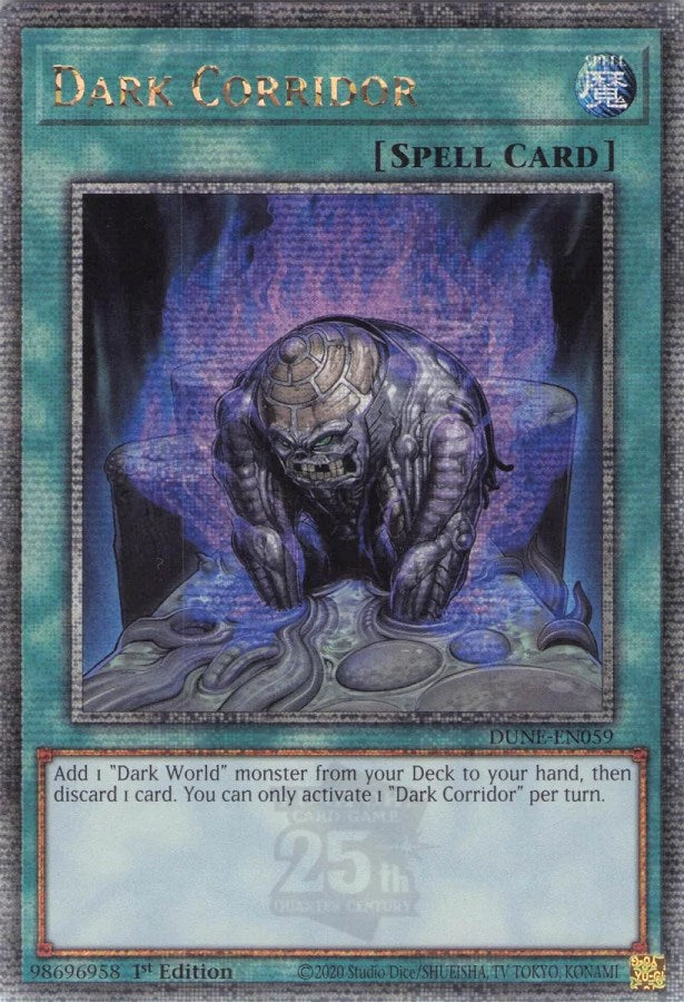 Dark Corridor [DUNE-EN059] Quarter Century Secret Rare | Dragon's Lair Comics and Fantasy Houston TX
