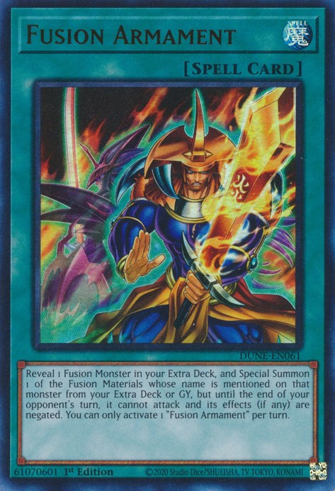 Fusion Armament [DUNE-EN061] Ultra Rare | Dragon's Lair Comics and Fantasy Houston TX