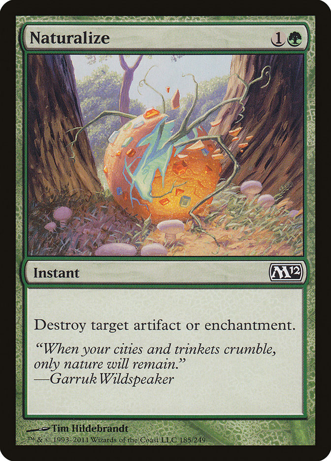 Naturalize [Magic 2012] | Dragon's Lair Comics and Fantasy Houston TX
