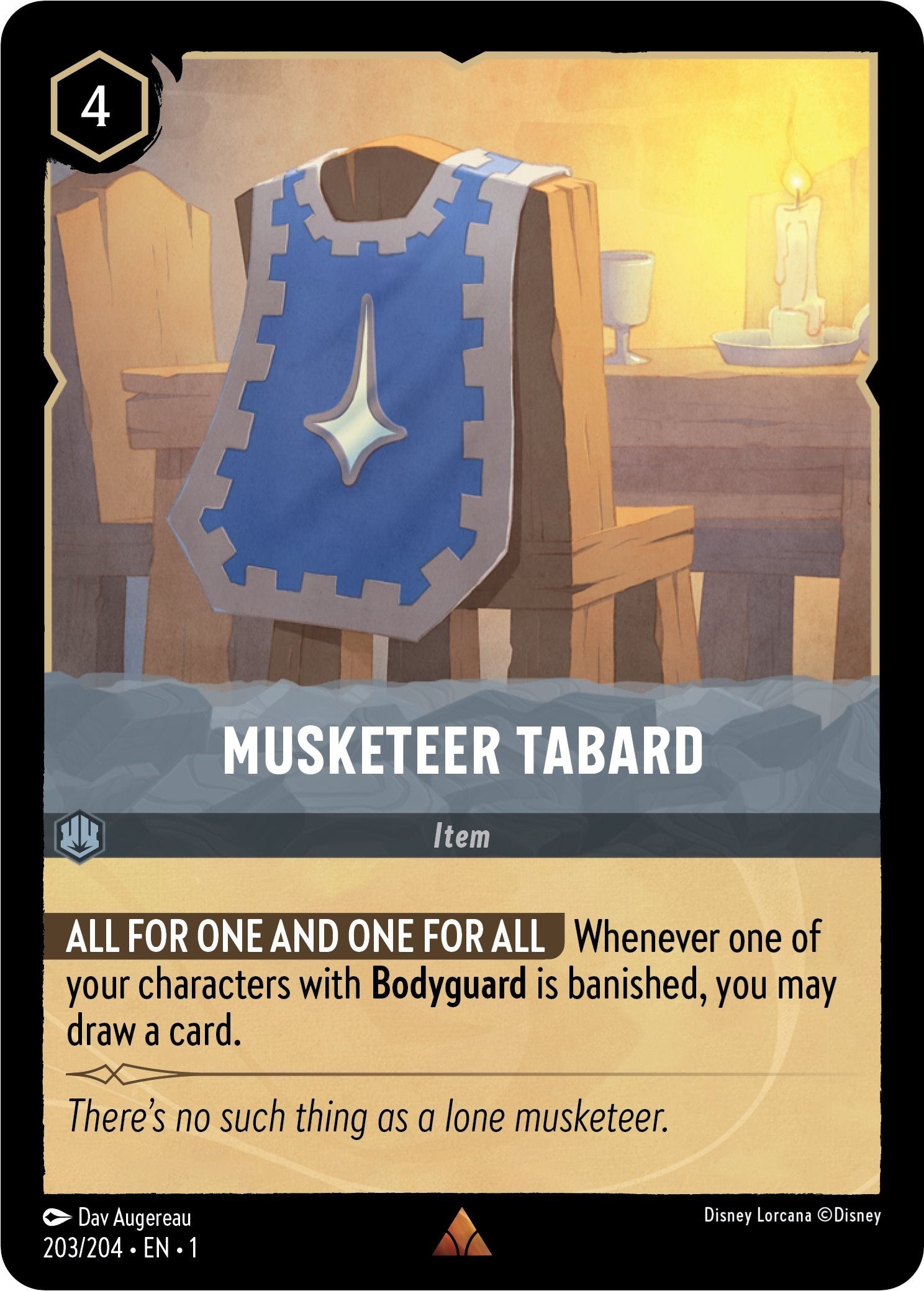 Musketeer Tabard (203/204) [The First Chapter] | Odin's Place
