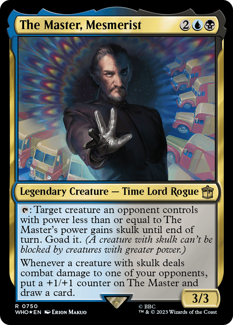 The Master, Mesmerist (Surge Foil) [Doctor Who] | Dragon's Lair Comics and Fantasy Houston TX