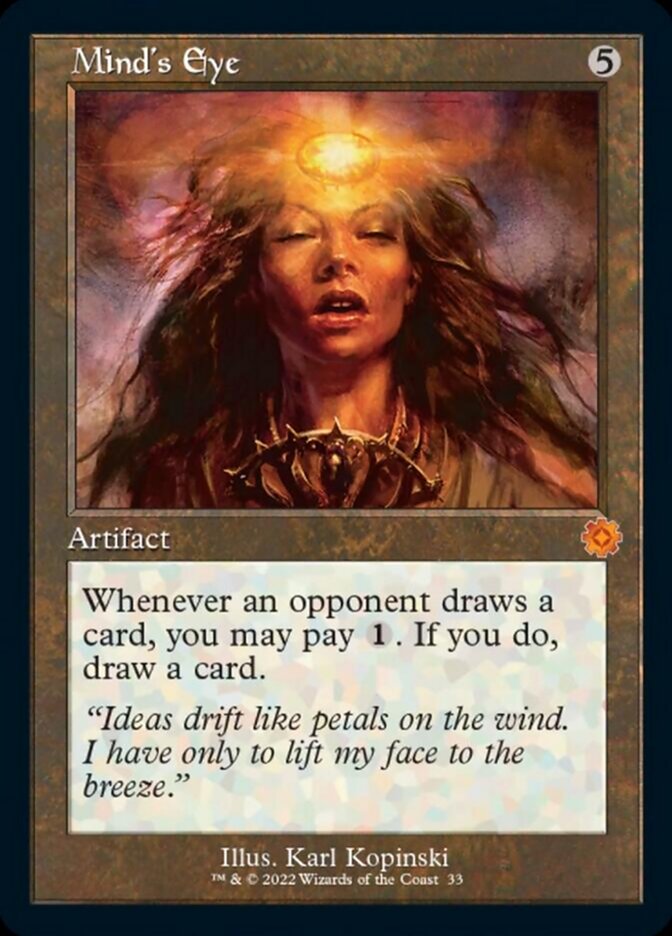 Mind's Eye (Retro) [The Brothers' War Retro Artifacts] | Dragon's Lair Comics and Fantasy Houston TX