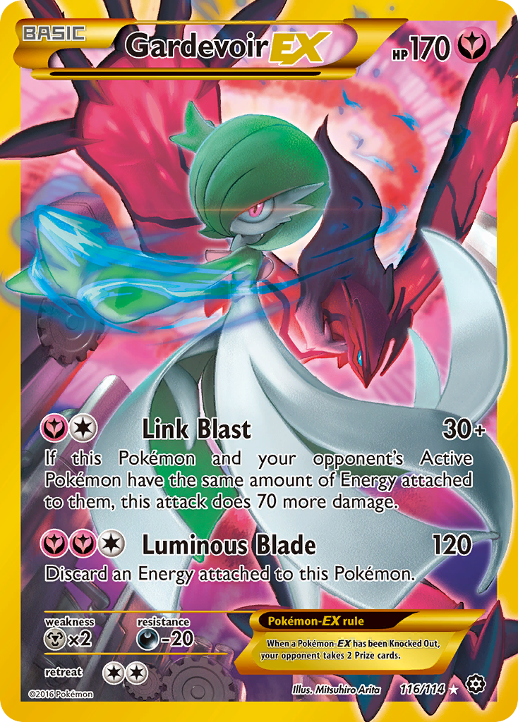 Gardevoir EX (116/114) [XY: Steam Siege] | Dragon's Lair Comics and Fantasy Houston TX