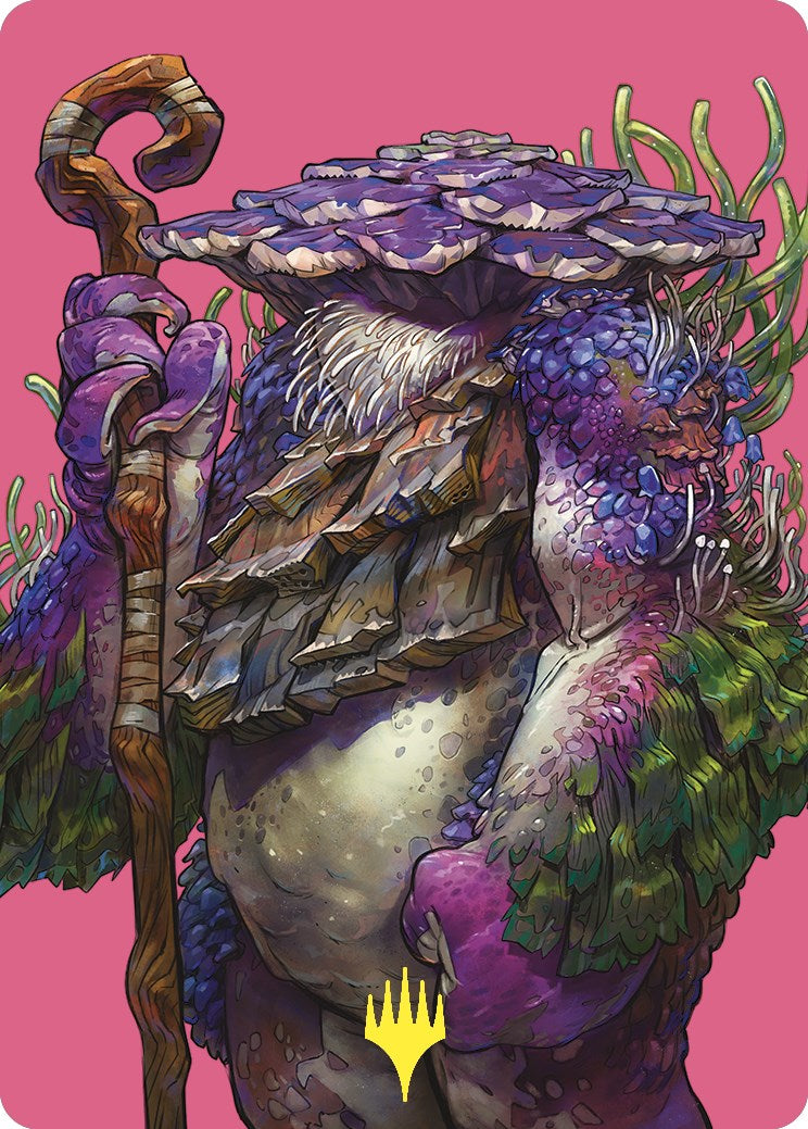 Slimefoot, the Stowaway Art Card (Gold-Stamped) [Commander Masters Art Series] | Dragon's Lair Comics and Fantasy Houston TX