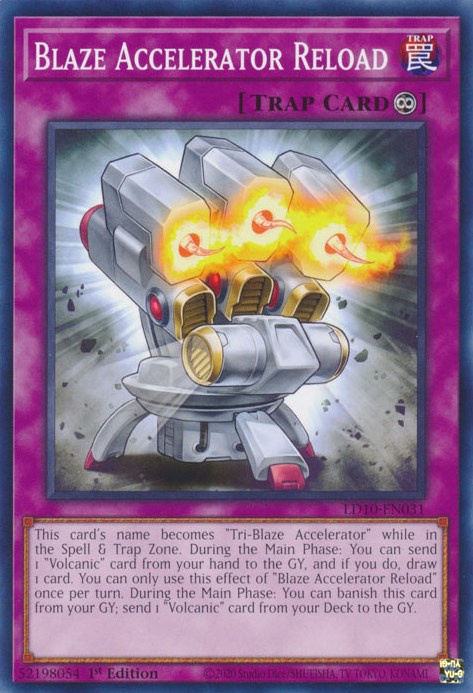 Blaze Accelerator Reload [LD10-EN031] Common | Dragon's Lair Comics and Fantasy Houston TX