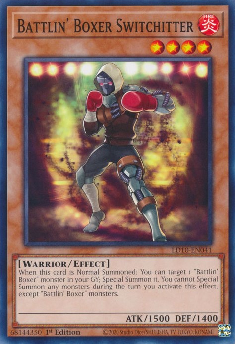 Battlin' Boxer Switchitter [LD10-EN041] Common | Dragon's Lair Comics and Fantasy Houston TX