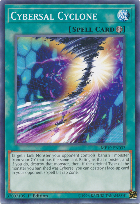 Cybersal Cyclone [MP19-EN033] Common | Dragon's Lair Comics and Fantasy Houston TX