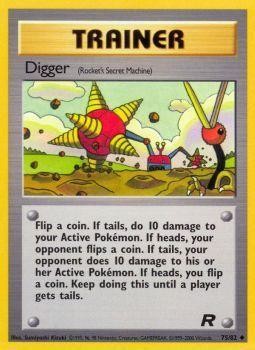 Digger (75/82) [Team Rocket Unlimited] | Dragon's Lair Comics and Fantasy Houston TX