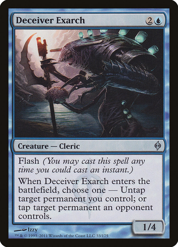 Deceiver Exarch [New Phyrexia] | Dragon's Lair Comics and Fantasy Houston TX