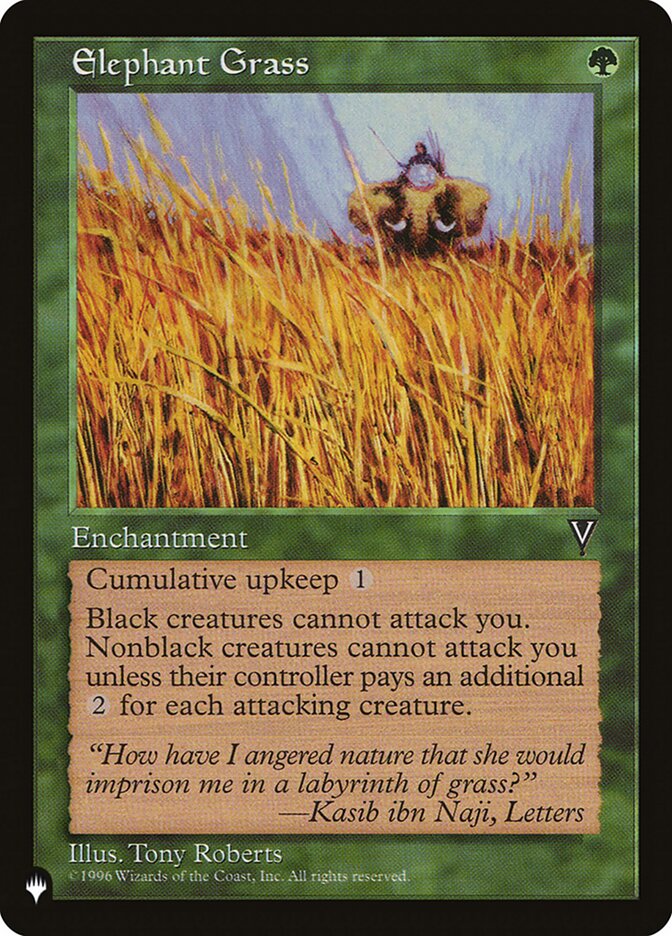 Elephant Grass [The List] | Dragon's Lair Comics and Fantasy Houston TX