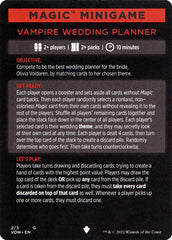 Vampire Wedding Planner (Magic Minigame) [Innistrad: Crimson Vow Minigame] | Dragon's Lair Comics and Fantasy Houston TX