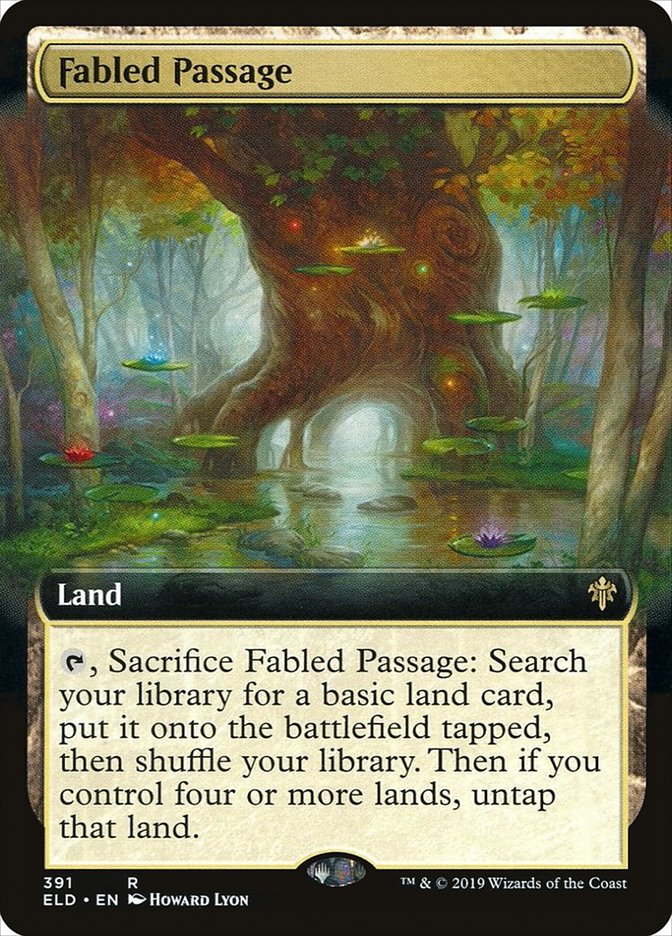 Fabled Passage (Extended Art) [Throne of Eldraine] | Dragon's Lair Comics and Fantasy Houston TX