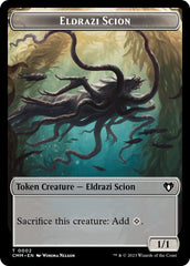 Eldrazi Scion // Thrull Double-Sided Token [Commander Masters Tokens] | Dragon's Lair Comics and Fantasy Houston TX