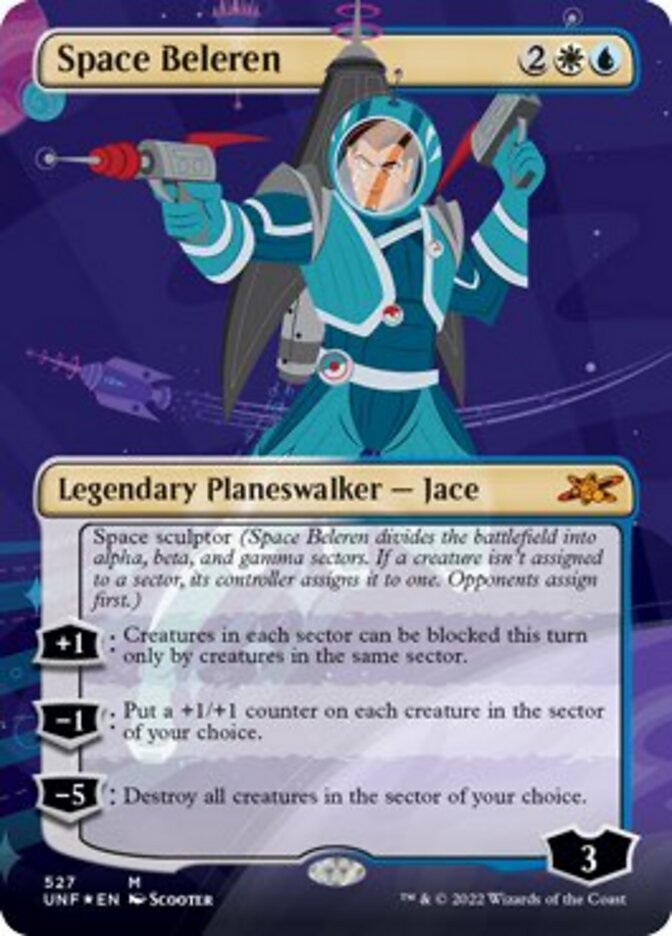 Space Beleren (Borderless) (Galaxy Foil) [Unfinity] | Dragon's Lair Comics and Fantasy Houston TX