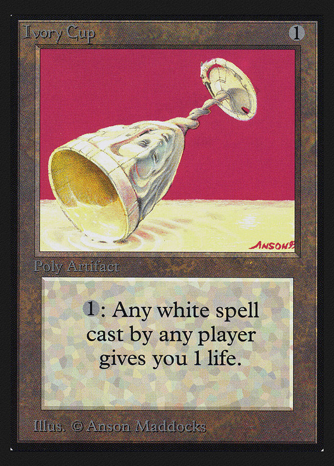 Ivory Cup [International Collectors' Edition] | Dragon's Lair Comics and Fantasy Houston TX