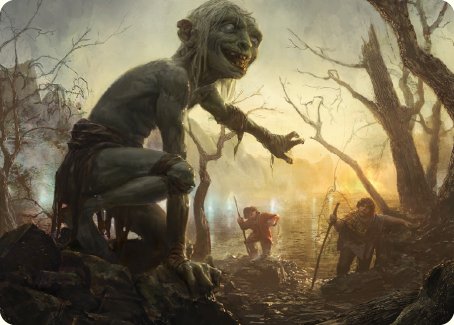 Smeagol, Helpful Guide Art Card [The Lord of the Rings: Tales of Middle-earth Art Series] | Dragon's Lair Comics and Fantasy Houston TX
